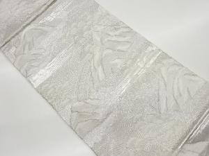 波に橋・寺院風景模様織出し袋帯